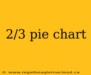 2/3 pie chart