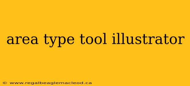 area type tool illustrator