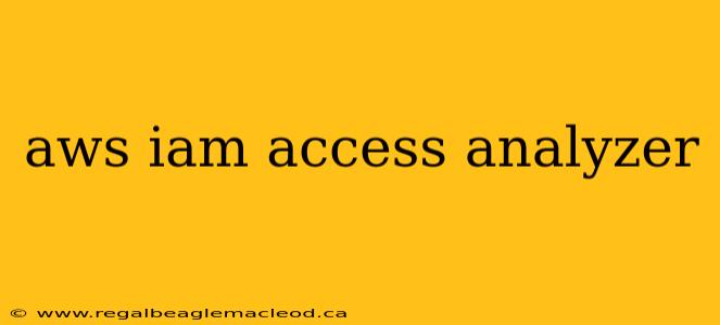 aws iam access analyzer