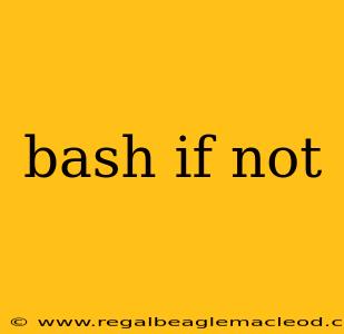 bash if not