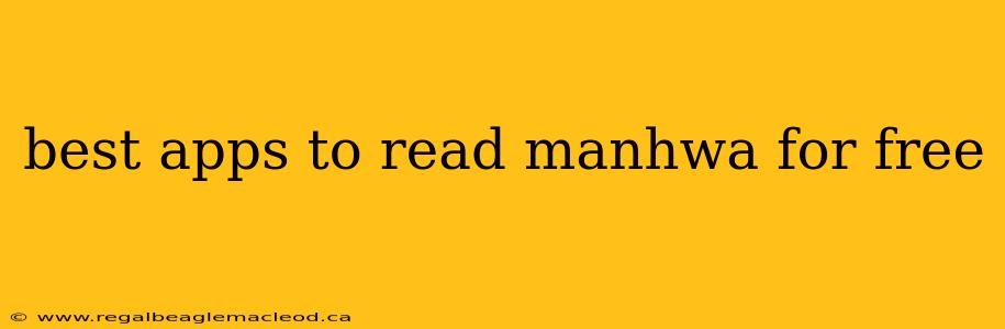 best apps to read manhwa for free