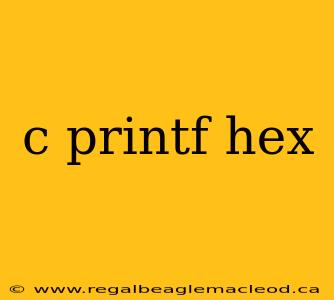 c printf hex