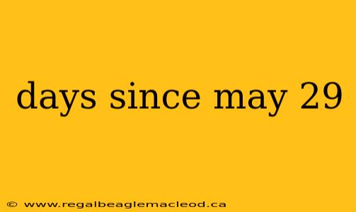 days since may 29