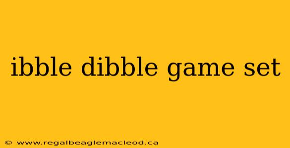 ibble dibble game set