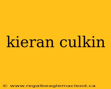 kieran culkin