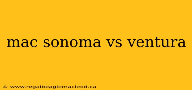 mac sonoma vs ventura