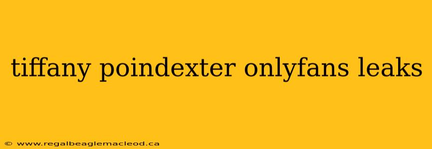 tiffany poindexter onlyfans leaks