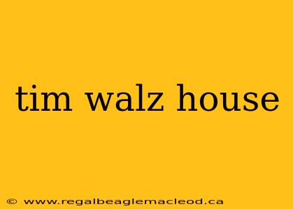 tim walz house