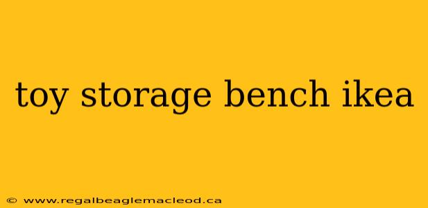 toy storage bench ikea